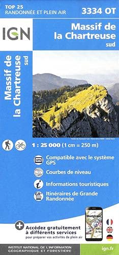 Collectif - Massif Chartreuse Sud 1:25 000 - Preis vom 12.10.2026 11:37:12 h