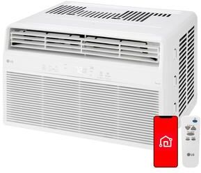 LG 8,000 BTU Smart (Wi-Fi) Window Air Conditioner with Remote, 115V