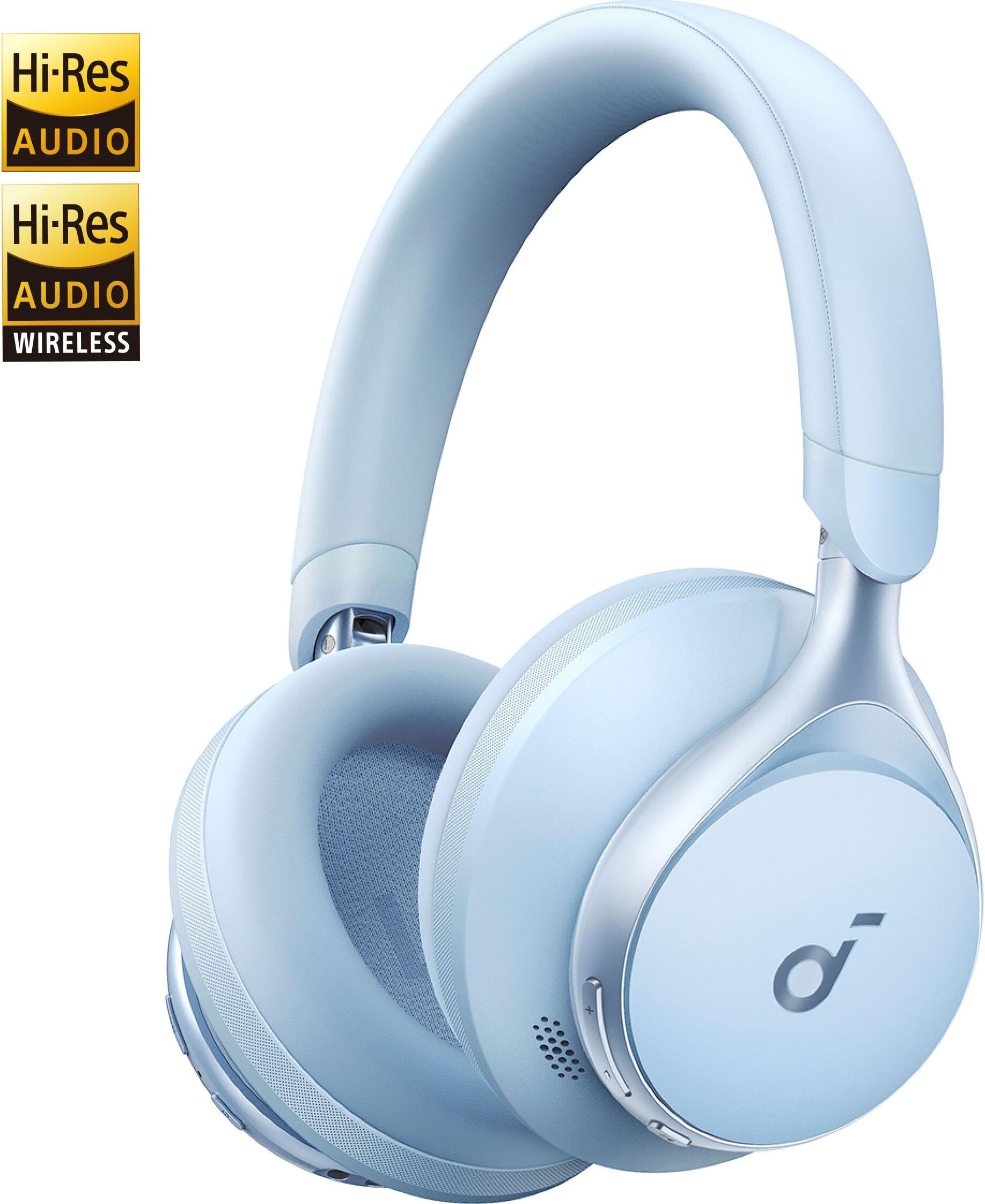 ANKER wireless Kopfhörer "soundcore Space One", blau (sky blau), Kopfhörer, wireless Kopfhörer