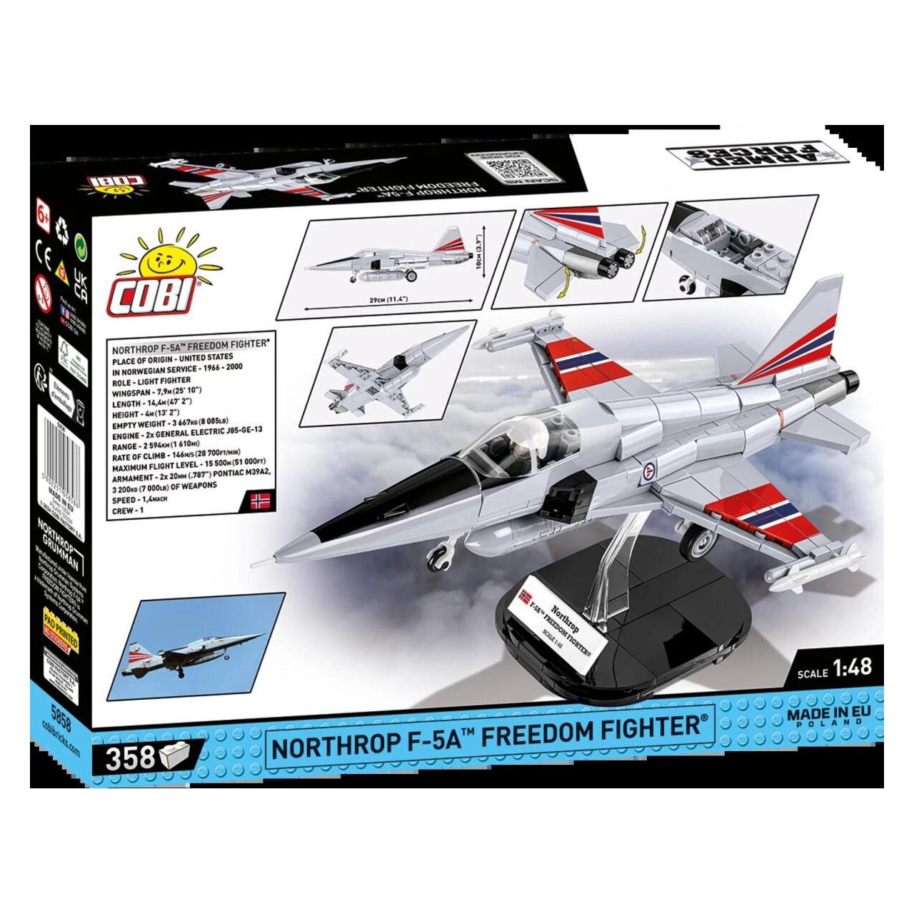Cobi Northrop F-5A Tiger / 358 pcs. (COBI-5858)