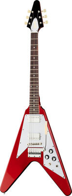 Gibson 67 Flying V Reissue Vibrola Sparkling Burgundy
