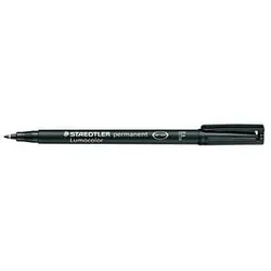 STAEDTLER Lumocolor Folienstifte (schwarz, 0,6 mm)
