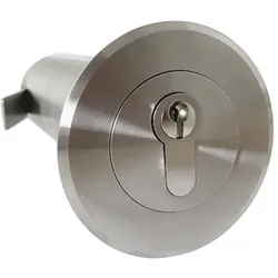 Schlüsselbox Schlüsseltresor Schlüsselsafe Feuerwehrschlüsseldepot FSD TR777, Edelstahl V2A, L160x Ø45 mm