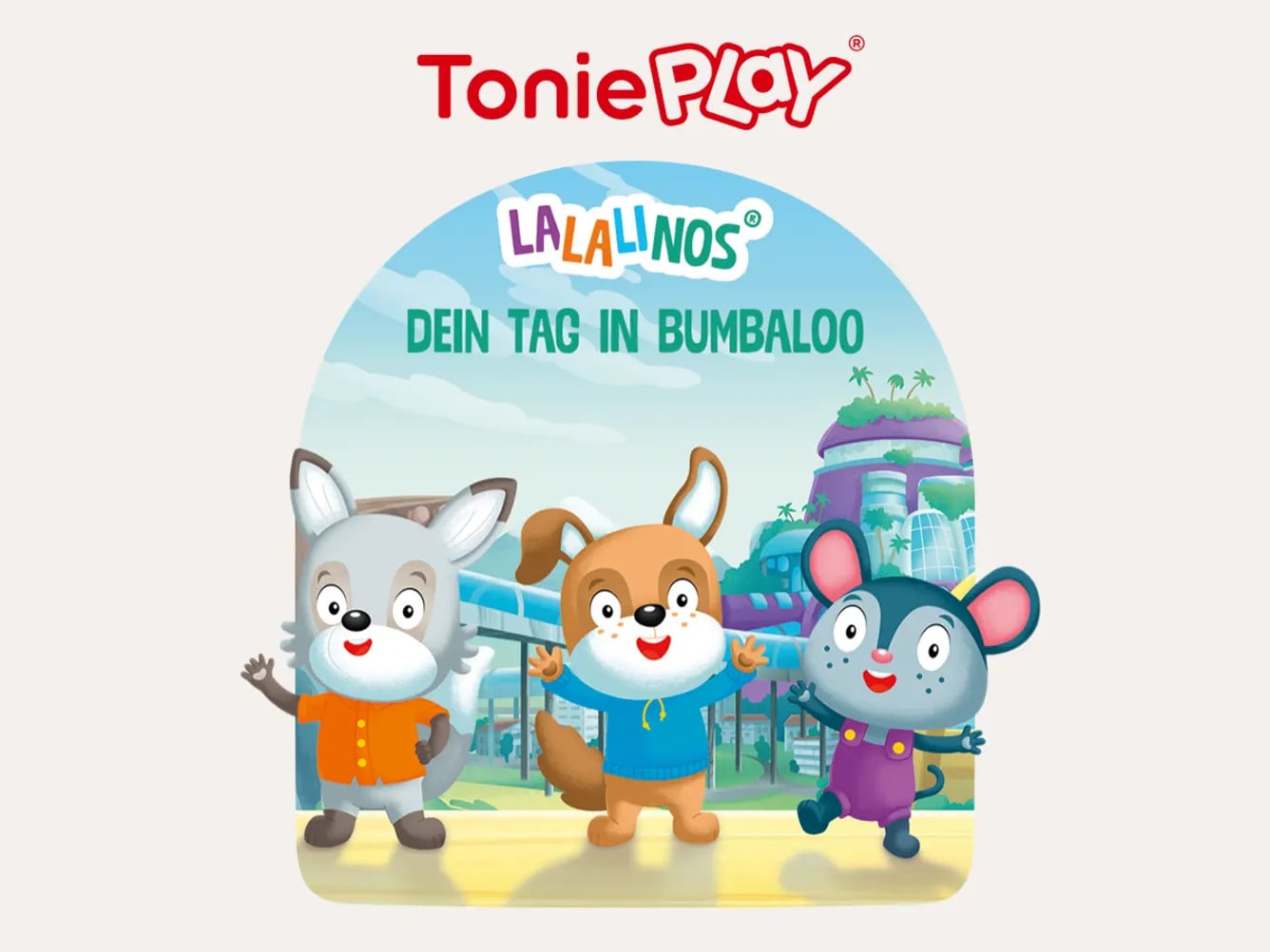Boxine Tonies Play Spiel für Toniebox 2 Game Tonies Play S - LaLaLinos: Dein Tag in Bumbaloo 11002857