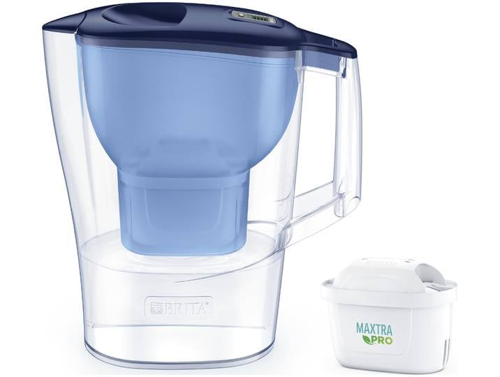 Brita Wasserfilter Aluna blau 2,4l inkl. 1x Maxtra Pro Pure Performance