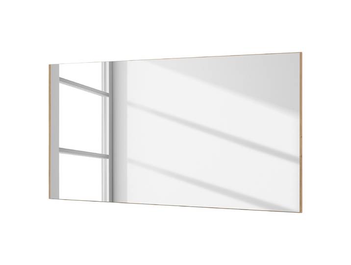 Miroir Level35 58 x 106 x 2cm Bois/Marron/Imitation chêne Artisan Panneau de particules revêtu 58 x 106 x 2cm