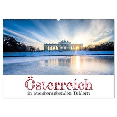 Österreich in atemberaubenden Bildern (Wandkalender 2027 DIN A2 quer), CALVENDO Monatskalender