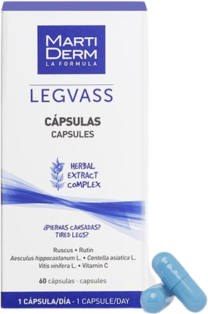Martiderm Legvass 60 Capsules