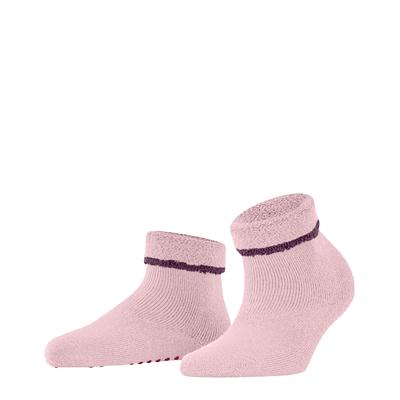 Haussocken ESPRIT "Cozy", Damen, Gr. 39-42, rosa (english rose), Materialmix, unifarben, normal, Socken, mit verstärkten Belastungszonen atmungsaktiv, geruchshemmend