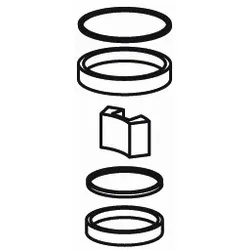 KWC Gleitring/O-Ringset VITA-UNO, Wandhebelmischer 1/2" 531283