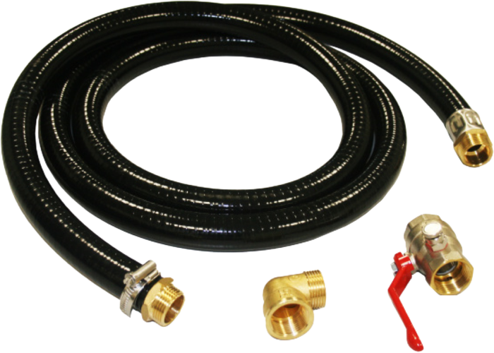 Ewuaqua Tauchpumpen-Anschluss-Set 10079 1", 3 m