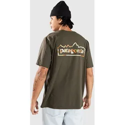 Patagonia Unity Fitz Responsibili T-Shirt basin green Gr. S
