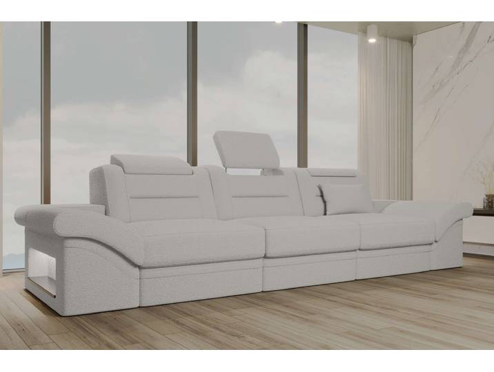 Couch Monza 3 Sitzer Stoffsofa