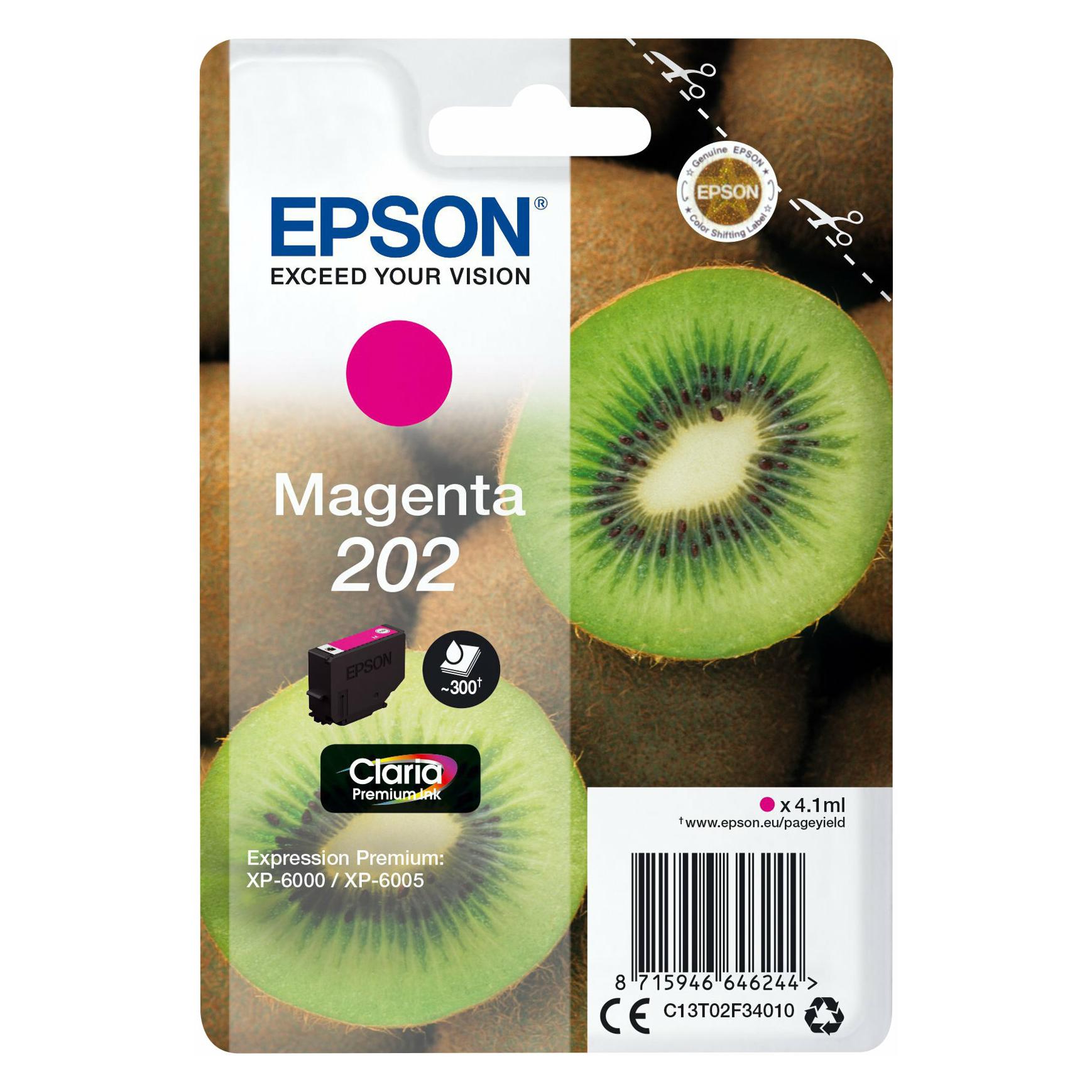 Epson 202 Claria Premium (M) (C13T02F34010)