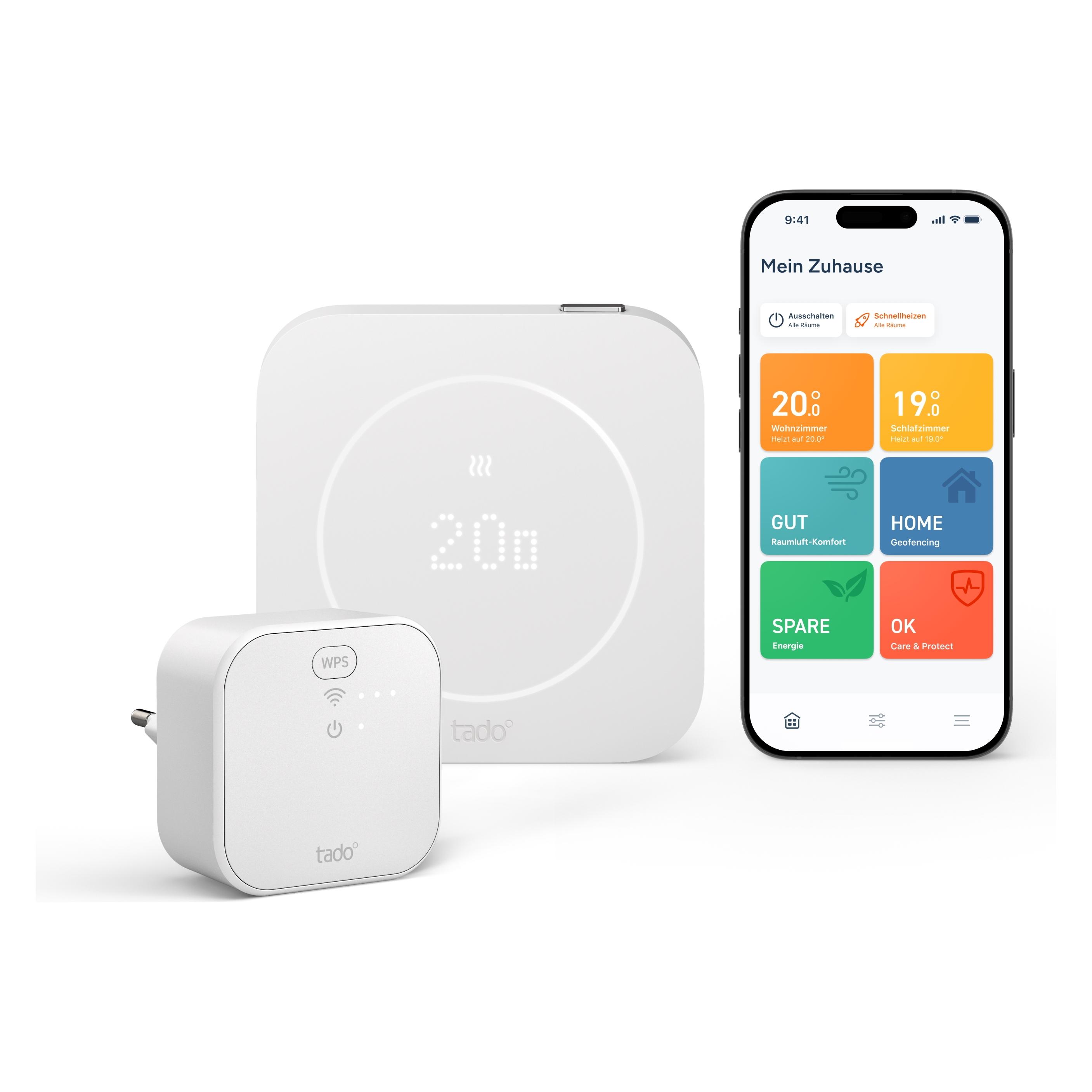 tado° Verkabeltes Smartes Thermostat X Starter Kit (106332)