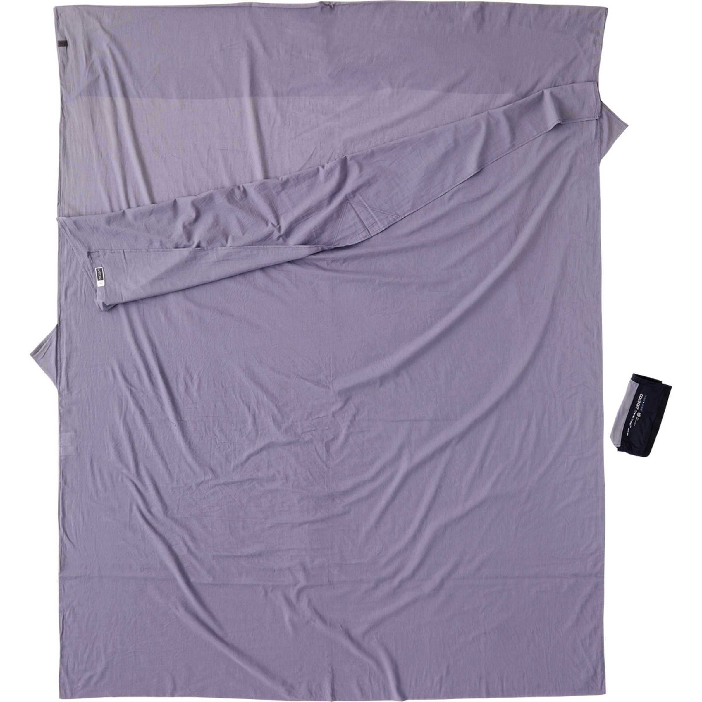 Cocoon Insect Shield Egyption Cotton Double Schlafsack Hüttenschlafsäcke & Inlets grau Größe max. 200cm Trekking Hautfreundlich