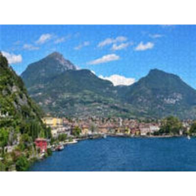CALVENDO Puzzle Blick auf Riva del Garda | 2000 Teile Lege-Größe 90x67cm Foto-Puzzle für glückliche Stunden
