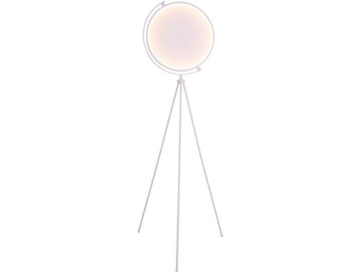 NÄVE Stehlampe Munega , weiß, 1, Ø 41cm H: 156cm, 1 Stk., Leuchten, Effizienzklasse: G, Fußschalter, weiß, Eisen/Kunststoff, h: 156cm, Stehlampe