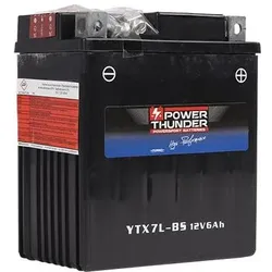 Power Thunder PTX7L-BS, Batterien + Akkus