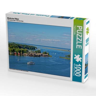 CALVENDO Puzzle Müritz bei Röbel | 1000 Teile Lege-Größe 64x48cm Foto-Puzzle für glückliche Stunden