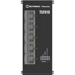 Teltonika TSF010 (5 Ports), Netzwerk Switch, Schwarz