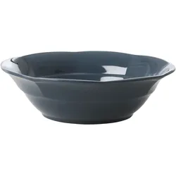 RICE Melamin Suppenteller einfarbig, Ø19 x H5,5cm, dunkelgrau