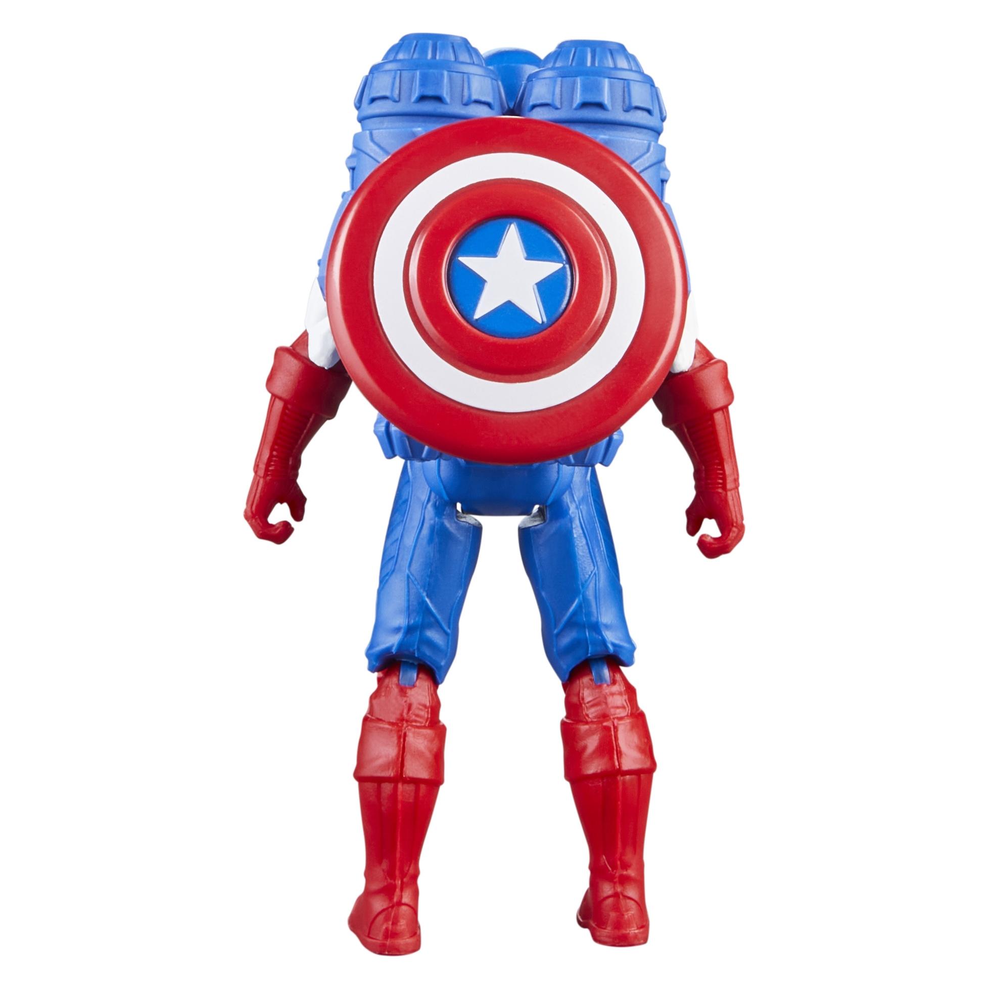 Hasbro Avengers Battle Gear Captain America Figur / ab 4 Jahren (1115F9341)