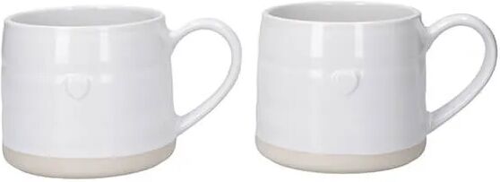 Mikasa Farmhouse Heart Set of 2 380ml Mugs