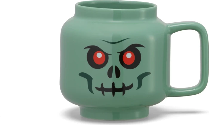 Room Copenhagen LEGO Keramiktasse Grünes Skelett 255ml (graugrün)