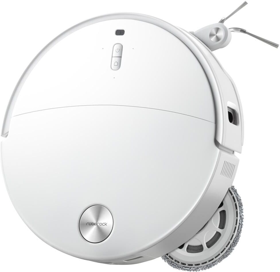 ROBOROCK Saugroboter "Qrevo Edge 2X", weiss (weiß), B:35cm H:8cm T:35cm, Saugroboter, 25.000 Pa HyperForce-Saugkraft, Multifunktionsstation, Saugroboter weiß Einheitsgröße