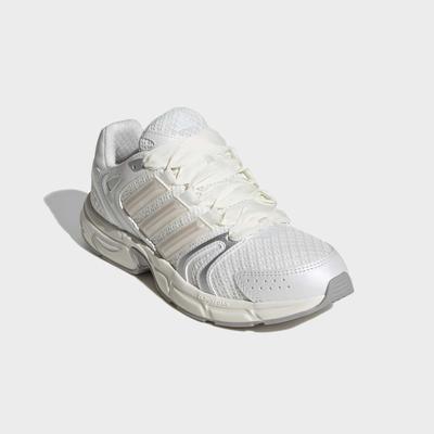 Sneaker ADIDAS SPORTSWEAR "ECLYPTIX CONTROL", Damen, Gr. 37, weiß (core weiß, zero metallic, core weiß), Textil, Schuhe Sneaker, „inspiriert vom Design des adistar control 5“