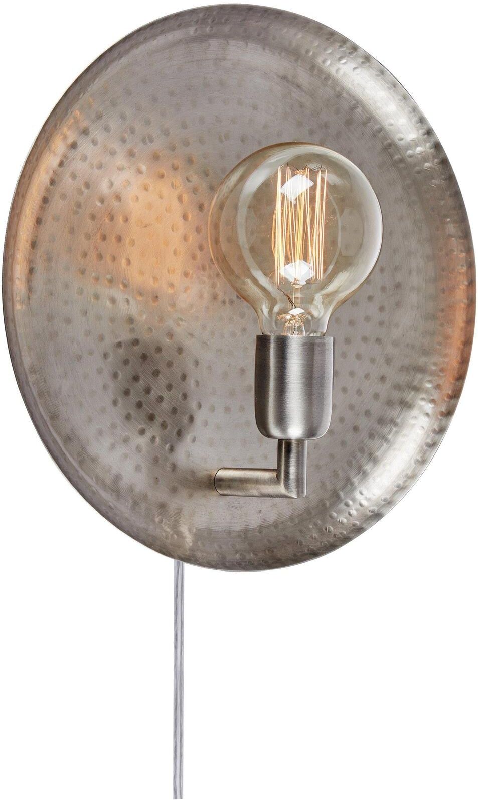 MARKSLÖJD LED Wandleuchte "DOLIUM Silber", silber, Ø 31cm, Leuchten, LED Wandleuchte silber Ø 31cm