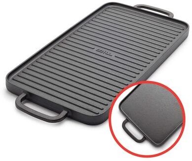 "Bobby Flay by GreenPan 11"" x 16.5"" Reversible Cast Iron Grill Griddle"
