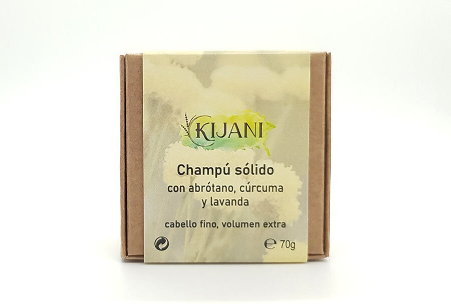 Kijani Festes Shampoo für feines Haar 70 gr