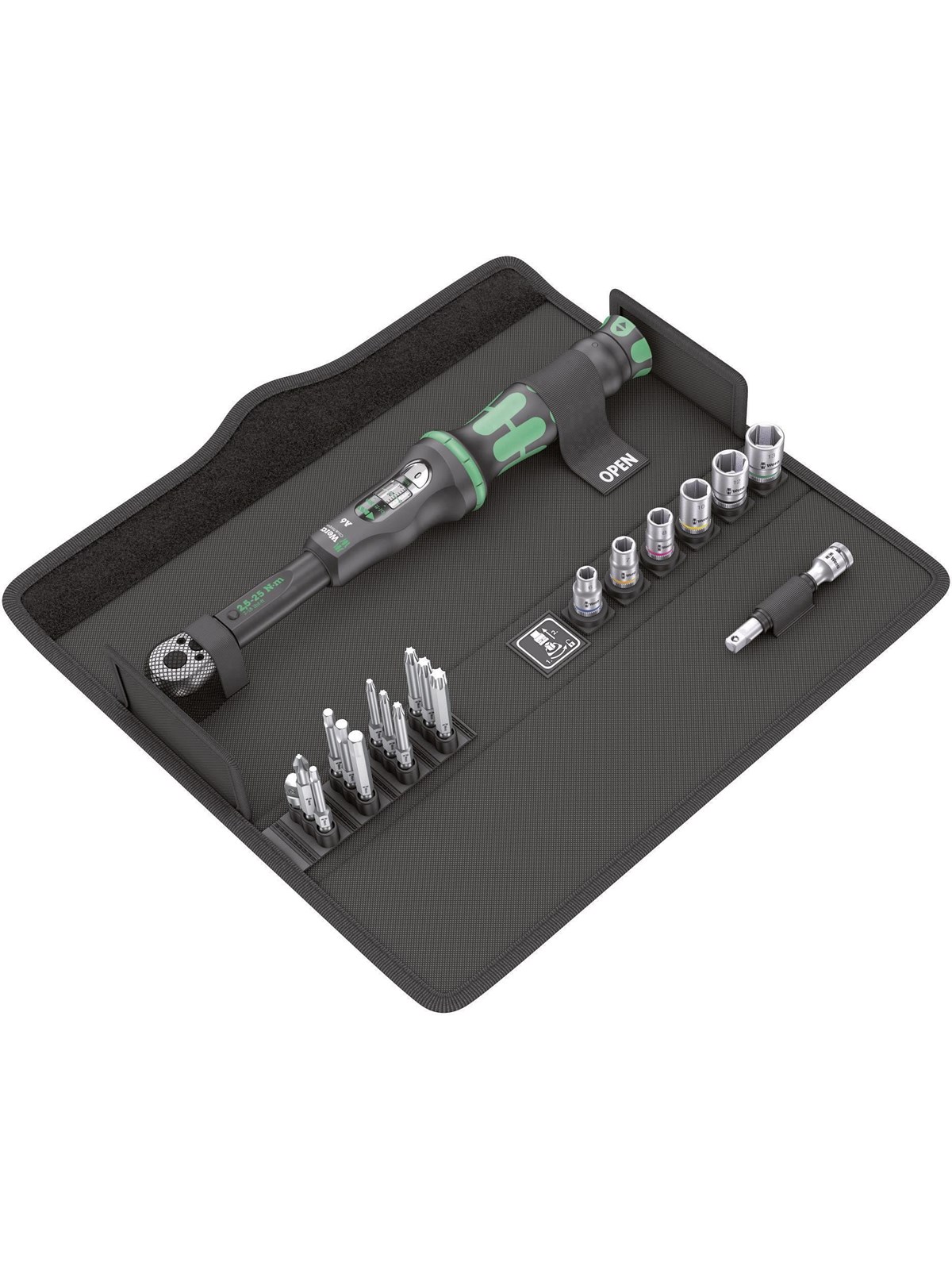 Wera Click-Torque A 6 Set 1 2.5-25 Nm 20 pieces
