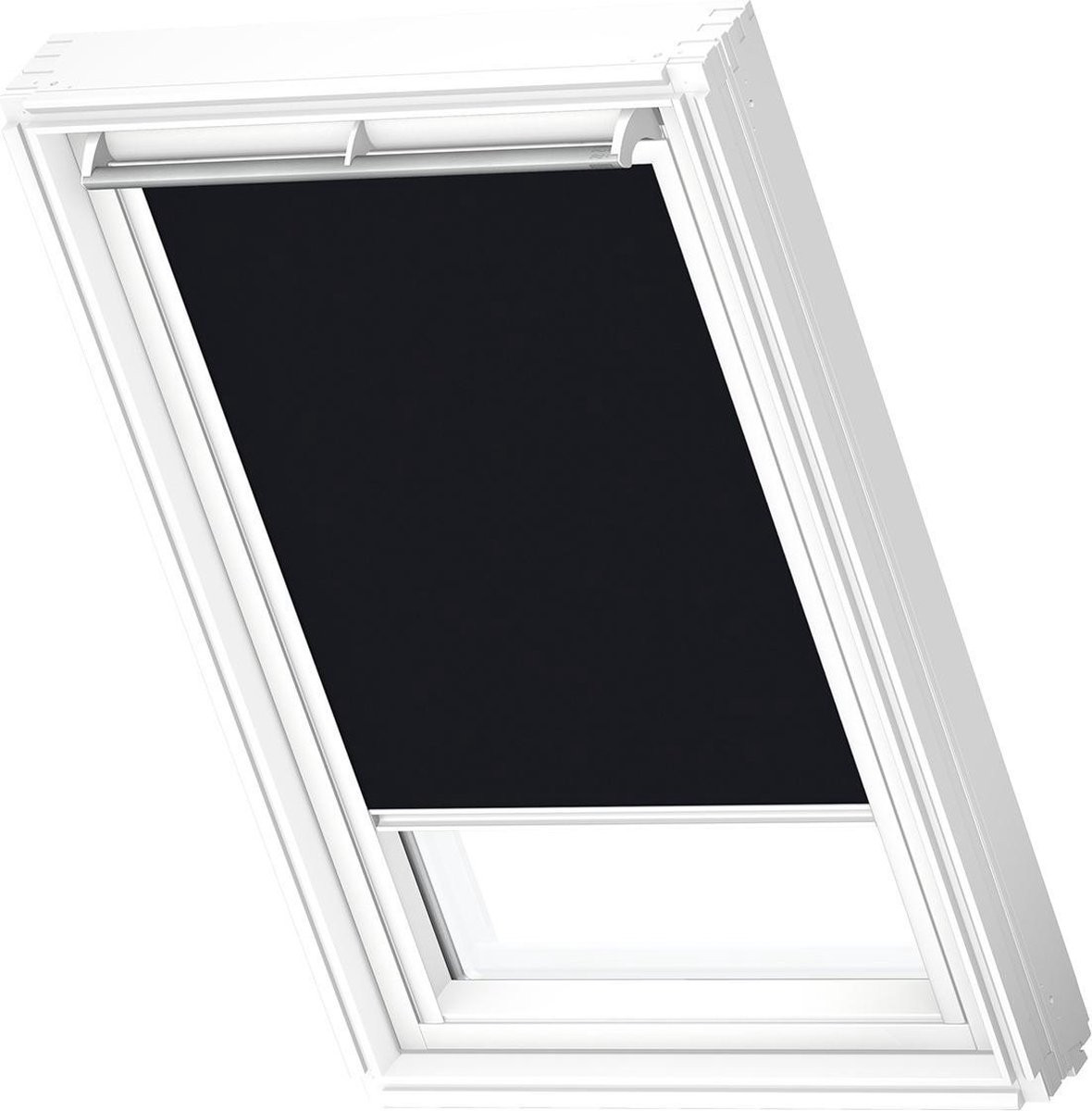 Velux Origineel Verduisterend Rolgordijn CK04 Wit Kozijn Black