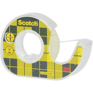 Scotch Klebebandabroller 665H, doppelseitiges Band, Handabroller für Klebeband 12mm x 6,3m