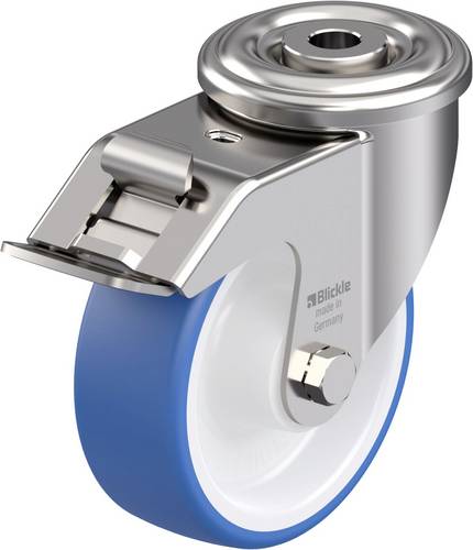 Blickle 933202 LEXR-POTHS 100XR-FI Edelstahl-Lenkrolle Rad-Durchmesser: 100mm Tragfähigkeit (max.): 150kg 1St.