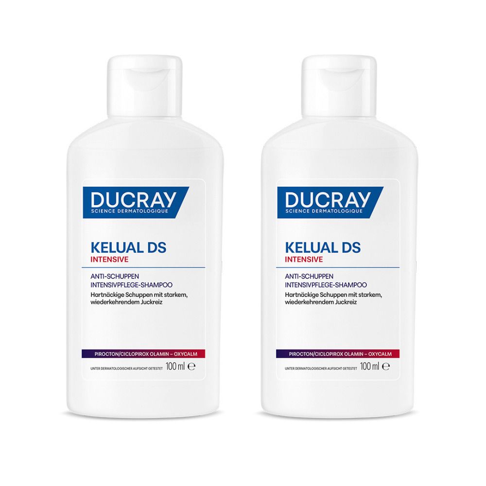 Ducray Kelual DS Intensive Anti-Schuppen Intensivpflege-Shampoo x2 2x100 ml Shampoo