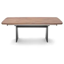 Musterring Esstisch mit Auszug Helmond 200/280 x 100 cm Holz Nussbaum