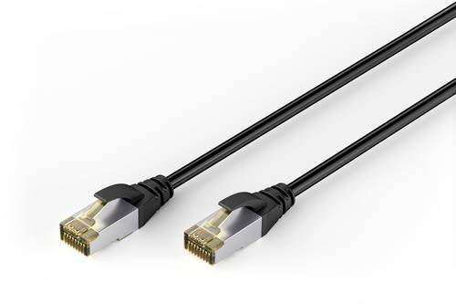 Digitus DK-1644-A-020-OD RJ45 Patchkabel CAT 6a 2m Schwarz 1St.