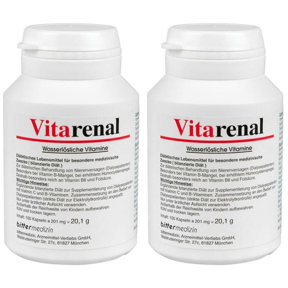 Vitarenal Kapseln 2x 2x100 St