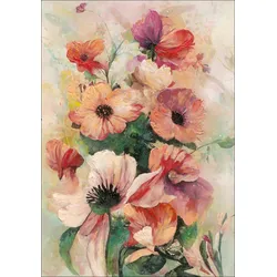 Originalbild (BHT 100x70x4 cm) - bunt - BHT 100x70x4 cm