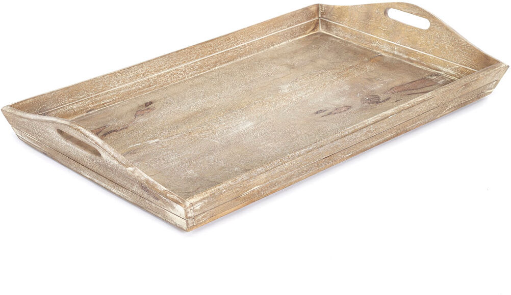 Union Rustic Chattanooga Solid Wood Tray Brown 72cm W X 43cm D X 11cm H