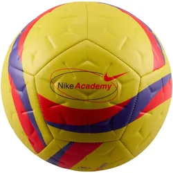 NIKE Academy Team Fußball Trainingsball 710 - yellow/bright crimson/bright crimson 5