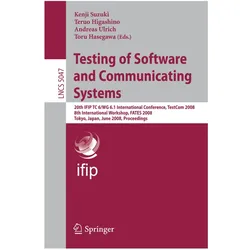 Testing of Software and Communicating Systems, Fachbücher