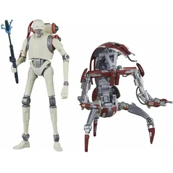 Hasbro Star Wars The Black Series KX Sicherheitsdroide Vollstrecker & Droideka, Jedi: Survivor Action-Samme