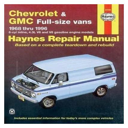 Haynes Publishing Chevrolet & GMC full-size petrol vans (1968-1996) Haynes Repair Manual (USA) (Englisch, Haynes Publishing) (42018721)