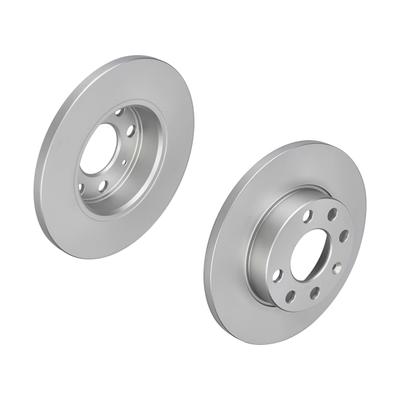 F.BECKER Bremsscheibe SET10211072 voll 236mm 13mm für Opel BEDFord Vaughall