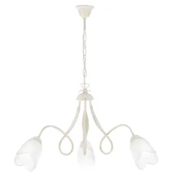 Kronleuchter Doppia Giro Bronzefarben max. 6 Watt